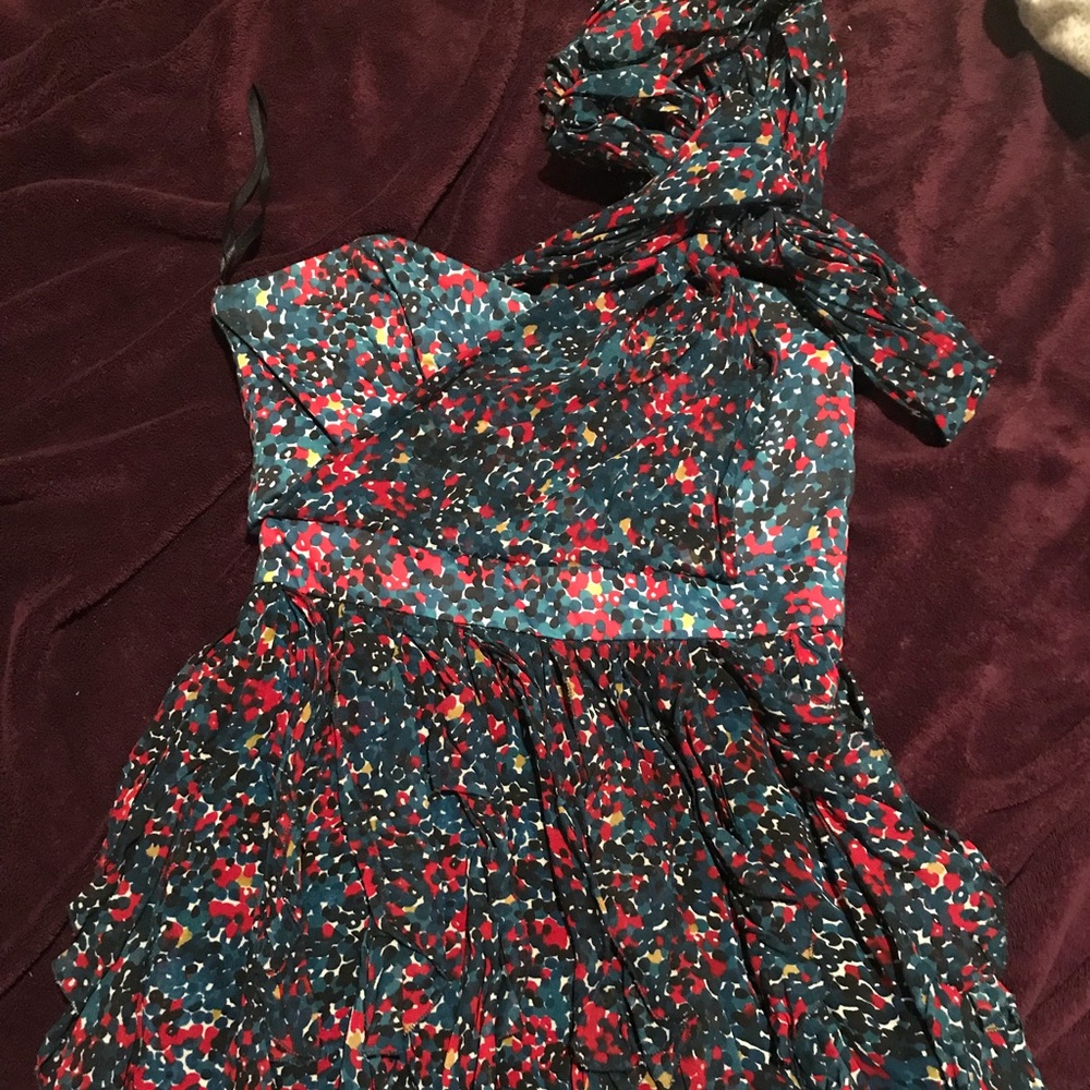 French Connection One Shoulder Dress